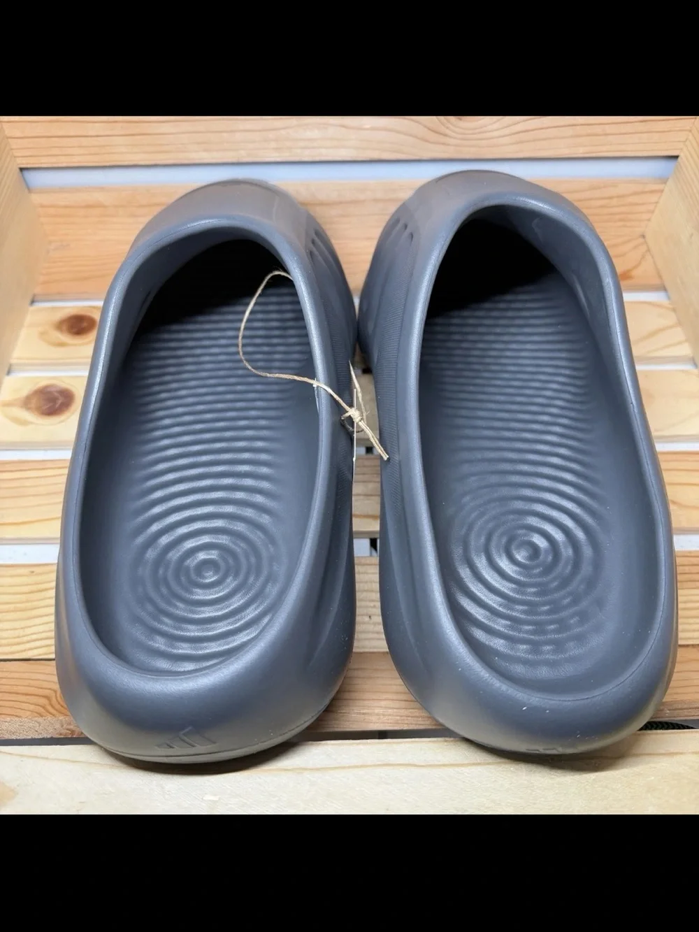 Adidas adiFOM IlInfinity Grey Mule Clogs Slides JI0402 Men’s Size 14 New w/Tags